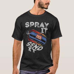 Lustigt att dra Tävla Tävling Car NOS Spreja det s T Shirt