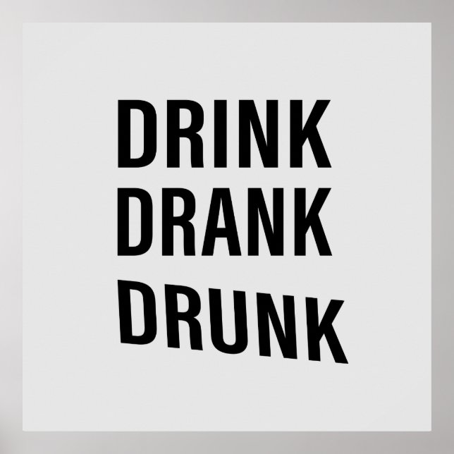 Lustigt att dricka ord om whiskydrickare poster (Framsidan)