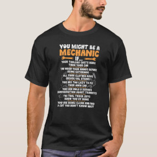 Lustigt att du kan vara en mekanisk reparationsbil t shirt