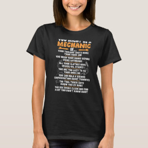 Lustigt att du kan vara en mekanisk reparationsbil t shirt