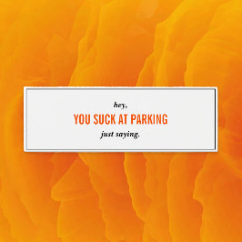 Lustigt att du suger vid parsning av Affärskort fö Litet Visitkort