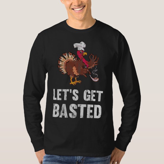 Lustigt att få den förbannade thanksgivingen T-shi T Shirt (Framsida)