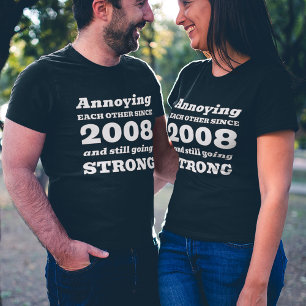 Lustigt att fira varandras årsdag t shirt