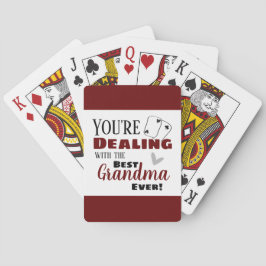 Lustigt att hantera bästa Grandma Vin Casinokort