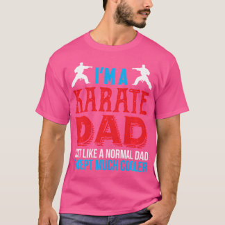 Lustigt att jag är en Karate Pappa Tshirt Coola Ka T Shirt