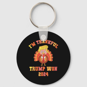 Lustigt att jag är en tuff trump 2024. nyckelring