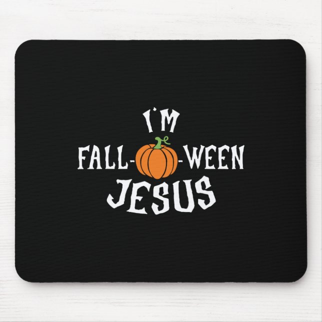 Lustigt att jag är Fall-o-ween Halloween Fall Pump Musmatta (Framsidan)