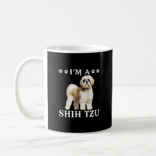 Lustigt att jag är Shih Tzu/ Hund älskare Kaffemugg