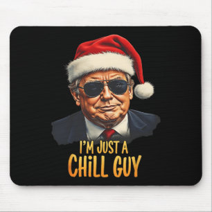 Lustigt att jag bara är en Chill Guy Trump-julklap Musmatta