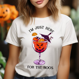 Lustigt att jag bara är här för Boos Halloween Cos T Shirt