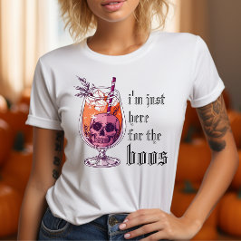 Lustigt att jag bara är här för Boos Halloween Cos T Shirt