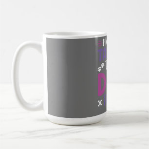 Lustigt att jag bara pratar med min Hund i dag Kaffemugg