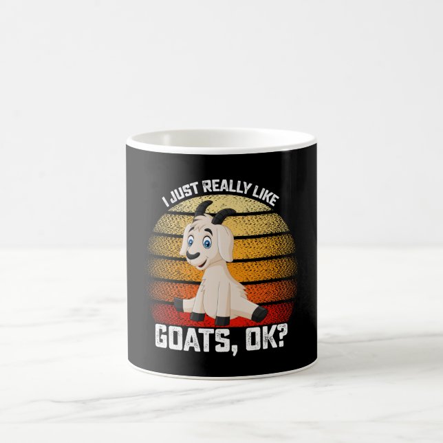Lustigt att jag bara Verkligen som att Goats okej Kaffemugg (Center)