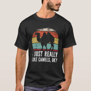 Lustigt att jag bara Verkligen som Camels. T Shirt