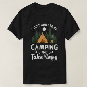 Lustigt att jag bara vill gå och ta Naps Camp. T Shirt