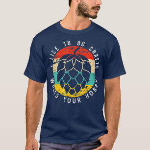 Lustigt att jag gillar att göra båtar som ditt hob t shirt