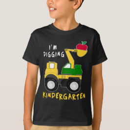 Lustigt att jag gräver Kindergarten T Shirt