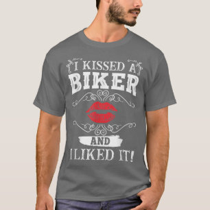 Lustigt att jag hade en Biker och jag gillade moto T Shirt