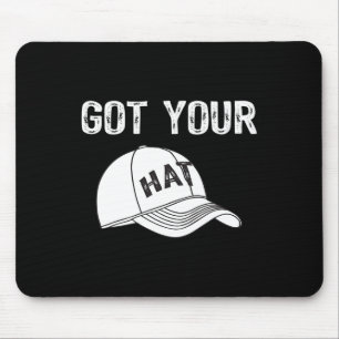 Lustigt att jag Har din hatt Boxing-design Musmatta