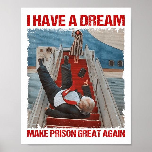 Lustigt att jag har en dröm gör fängelset Underbar Poster (Framsidan)