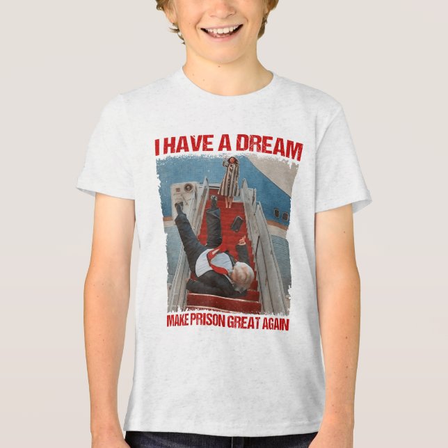 Lustigt att jag har en dröm gör fängelset Underbar T Shirt (Framsida)