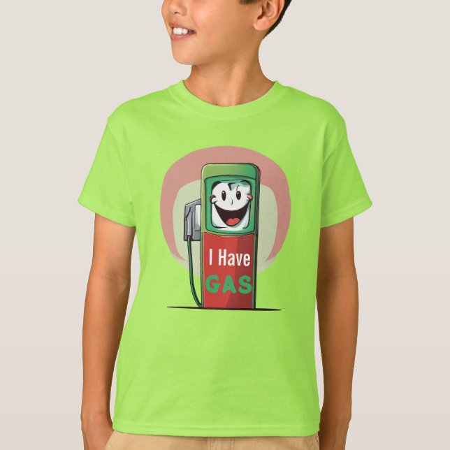 Lustigt att jag har Tecknad T Shirt (Framsida)