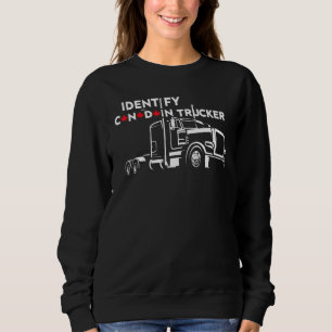Lustigt att jag identifierar mig som en kanadensis t shirt