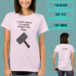 Lustigt att jag inte är en enda t shirt