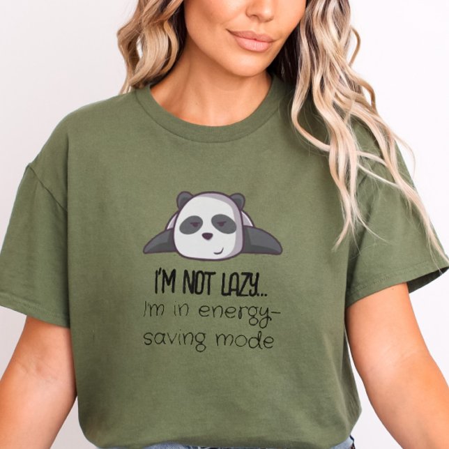 Lustigt att jag inte är Lazy T Shirt (Funny I'm not lazy tshirt.)