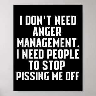 Lustigt att jag inte behöver IlManagement Shirt Sa Poster