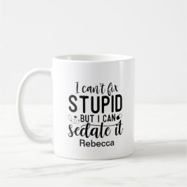 Lustigt att jag inte kan åtgärda den stationära me kaffemugg