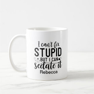 Lustigt att jag inte kan åtgärda den stationära me kaffemugg