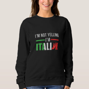 Lustigt att jag inte skriker italienska Italien It T Shirt