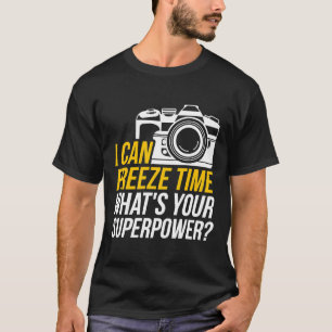 Lustigt att jag kan frysa tidsfotodesign för Pho T Shirt