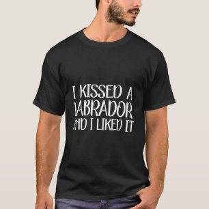 Lustigt att jag knivhögg en labrador och jag gilla t shirt