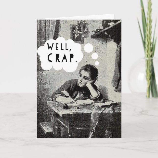 Lustigt att jag saknar din Vintage. Kort (Framsida)