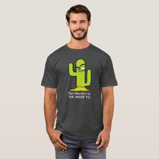 Lustigt att jag sitter på insidan av Cactus T Shirt