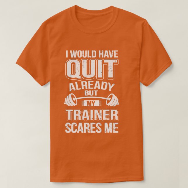 Lustigt att jag skulle ha slutat, men min rainer S T Shirt (Design framsida)