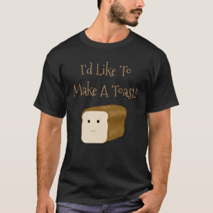 Lustigt att jag skulle vilja göra en rost-skiva t shirt