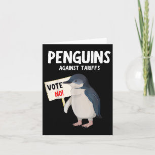 Lustigt att jag står med Penguins, Penguins mot Kort