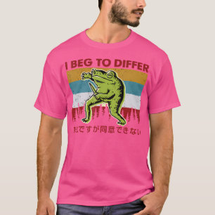 Lustigt att jag var på väg att skilja från japansk t shirt