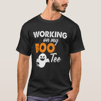 Lustigt att jobba på min Bootee Halloween Booty Gl T Shirt