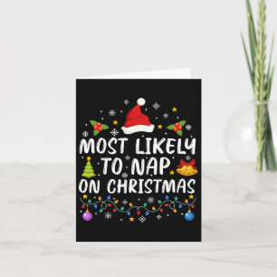 Lustigt att klappa på julfamiljen Julafton Kort