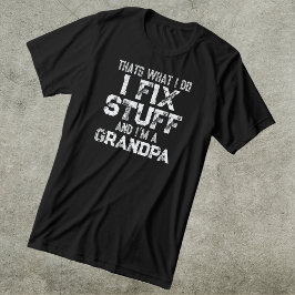 Lustigt att laga Saker och jag är morfar T Shirt