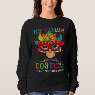 Lustigt att min purim-dräkt är bättre än din judis t shirt