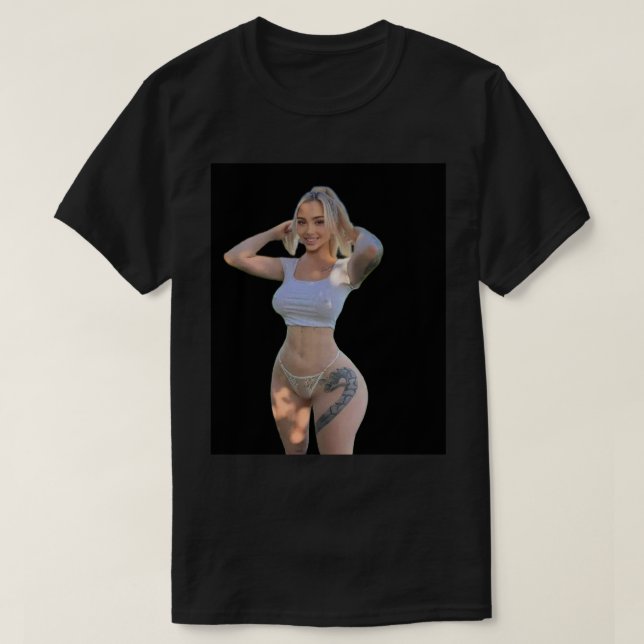 Lustigt att raka t shirt (Design framsida)