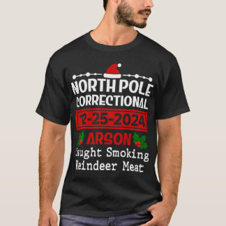Lustigt att röka renare Kött Nordpolen T Shirt