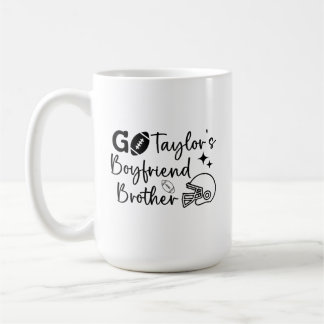 Lustigt att säga "Go Taylor's Boykompis's Brother Kaffemugg