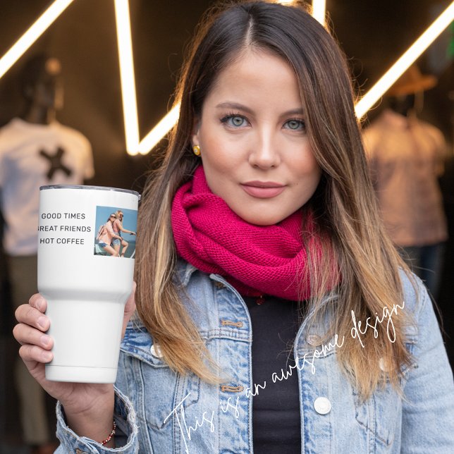 Lustigt att säga Modern Best Friends Anpassningsba Resemugg (Skapare uppladdad)
