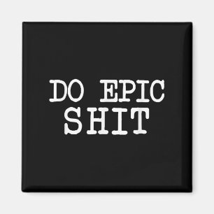 Lustigt att säga Motiv inspirationsincitationstext Magnet